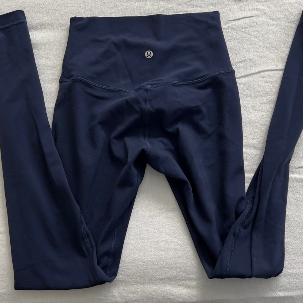 Lululemon align leggings dark Blue High-Rise size 2 long 28